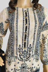 3 Piece Printed Lawn suit