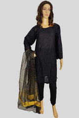 3 Piece Chikan Kaari Suit