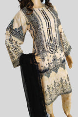 3 Piece Printed Lawn suit