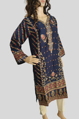 1 Piece Embroidered Silk Shirt/Kurta