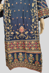 1 Piece Embroidered Silk Shirt/Kurta