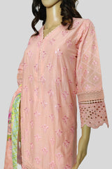 3 Piece Chikan Kaari Suit