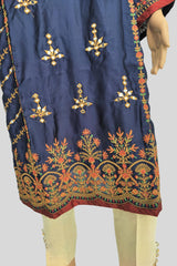 1 Piece Embroidered Silk kurta