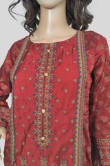 1 Piece Embroidered Silk Shirt/Kurta