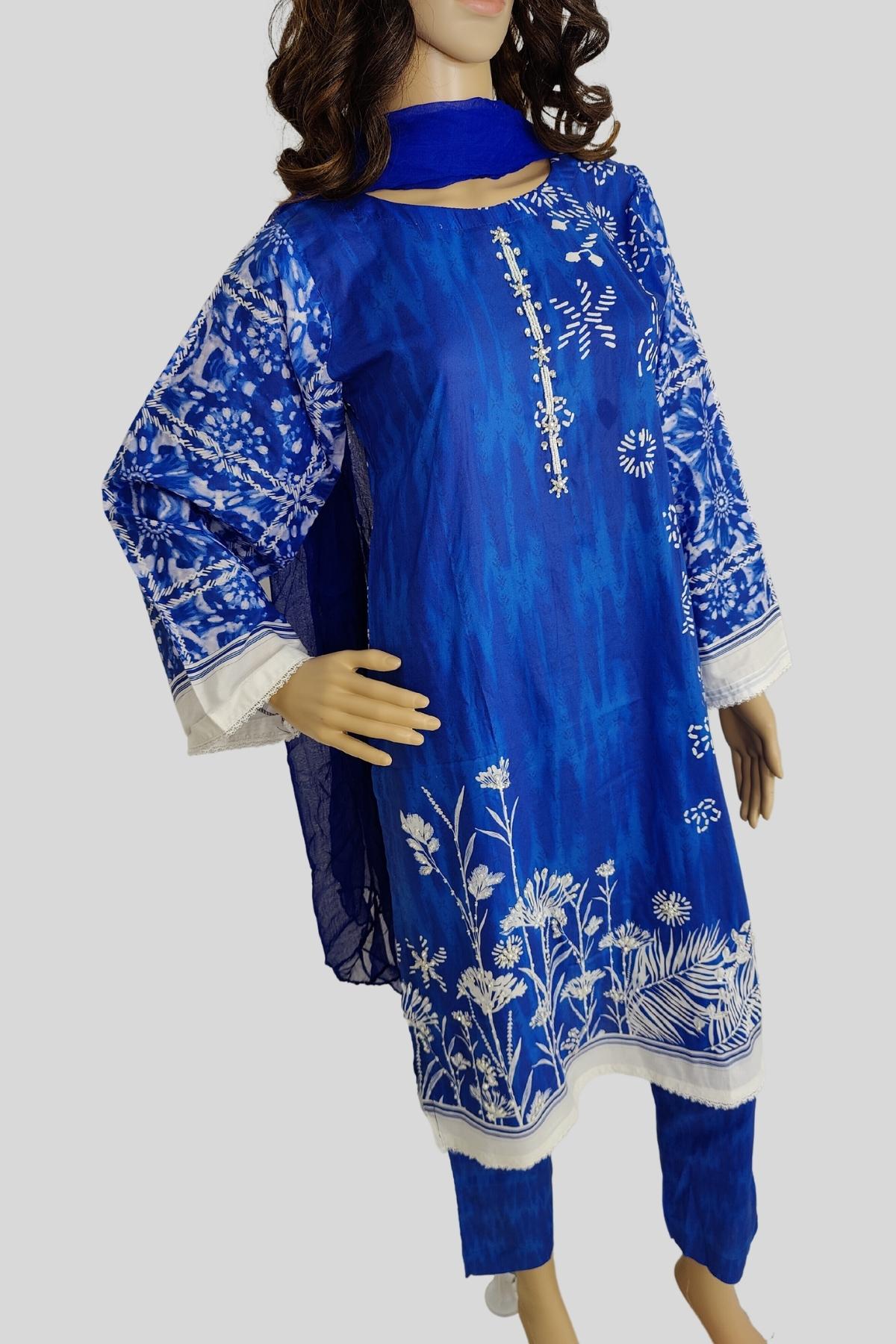 3 Piece Printed Lawn Suit